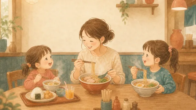 麺屋伍利羅（ゴリララーメン）コマーシャルモール博多店（福岡県）の子連れおでかけイメージ