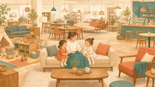 東京インテリア家具 福岡新宮店（福岡県）の子連れおでかけイメージ
