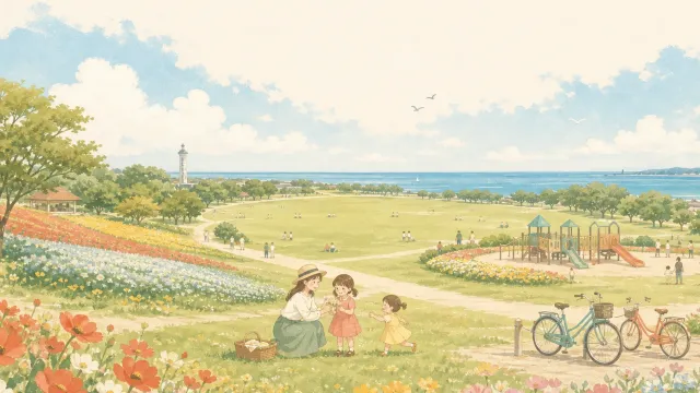 国営海の中道海浜公園（福岡県）の子連れおでかけイメージ