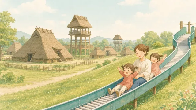吉野ヶ里歴史公園（佐賀県）の子連れおでかけイメージ